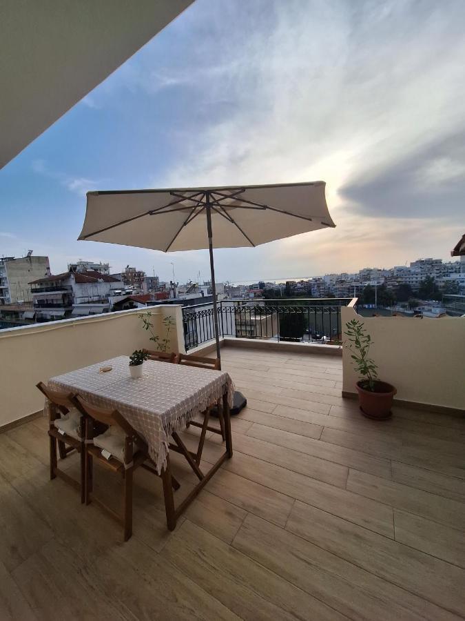 Sunset Rooftop Apartment Szaloniki Kültér fotó